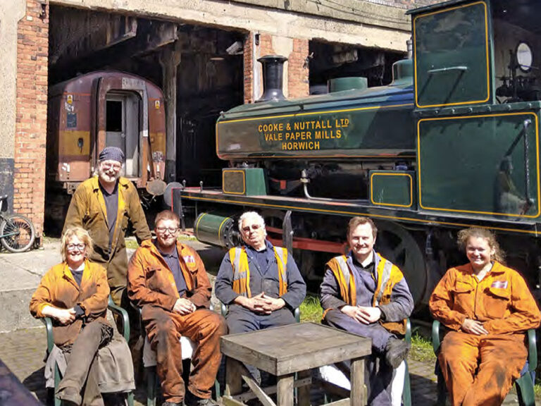 A well-earned tea break at Carnforth